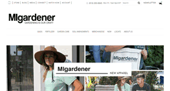 Desktop Screenshot of migardener.com